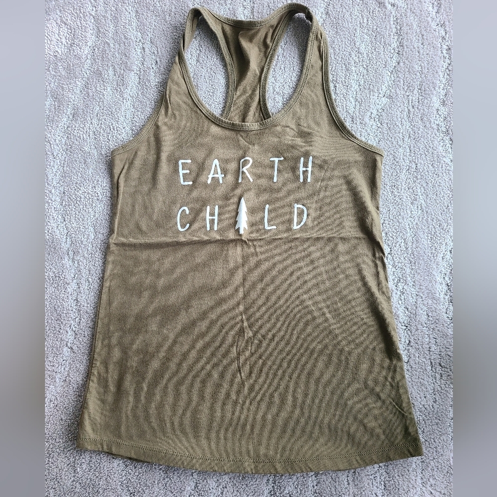 Green size medium tank top